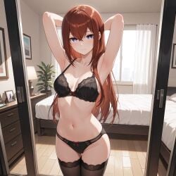 makise kurisu from steins;gate by asukasslave