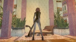 fantasy feline female khajiit mammal nude nyra nyrakhajiit the_elder_scrolls video_games