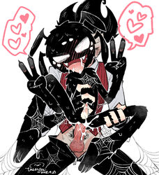 2boys ahe_gao ahegao anal anal_penetration anal_sex arachnid arthropod blush bodily_fluids cum dark_body dark_fur dark_skin don't_starve don't_starve_together dont_starve dont_starve_together double_v fur gay gesture heart hearts human klei_entertainment male male/male male_only male_penetrated male_penetrating male_penetrating_male mammal naked naked_male nude nude_male open_mouth penetration penis penis_in_ass sex spider tapering_penis tongue_out v video_games webber wenyu wilson_percival_higgsbury yaoi