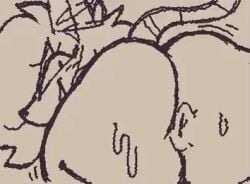 2025 2d_animation animated anthro anus ass bent_over big_butt bodily_fluids butt_focus cinemagraph ear_piercing ear_ring elisa_(maddeku) eyelashes fancy_rat female fluffy fluffy_hair grin hair looking_at_viewer looking_back looking_back_at_viewer low_res maddeku mammal murid murine piercing presenting presenting_hindquarters raised_tail rat rat_tail ring_piercing rodent smile solo sweat sweaty_butt tail