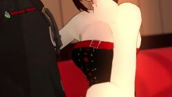 3d 720p animated carried female infected_heart jaune_arc moaning moaning_in_pleasure moans mp4 ruby_rose rwby sound standing_sex tagme video voice_acted watermark