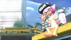 3d animal_humanoid anthro artist_request cephalopod cephalopod_humanoid female female_focus female_only humanoid humanoid_female humanoid_only inkling inkling_girl light-skinned_female light_skin mask_(marking) nintendo pointy_ears pseudo_hair solo solo_female source_request splatoon splatoon_(series) squid surume_(splatoon) tagme tentacle tentacle_hair