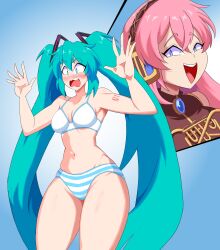 hatsune miku from vocaloid by imsomethingradical