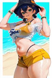 belle (summer skies) (zenless zone zero) from zenless zone zero by yoaebi