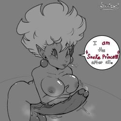 princess snake from dragon ball by skurigami