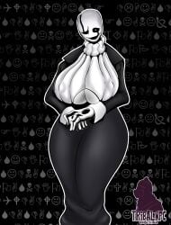 fem gaster from deltarune by npctribal