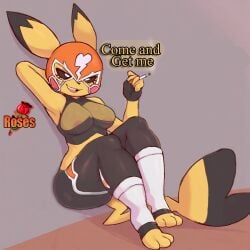 cosplay pikachu from game freak by roseartist