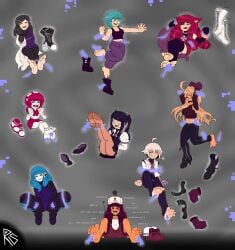 alma_armas beatrice_albert dana_zane dorothy_haze feet feet_tickling jill_stingray julianne_stingray kira_miki repulsionswitch sei_asagiri stella_hoshii streaming_chan tickle_torture tickling tickling_feet tied_up va-11_hall-a