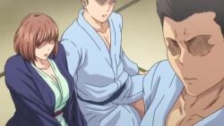 1girls 4boys alcohol animated ayaka_(tsuma_ga_onsen_de_circle) bath_yukata beer blush bob_cut breasts breath censored cheating cheating_(relationship) cheating_wife cleavage cucked_by_friend cuckold doggy_style embarrassed english_text french_kiss heavy_breathing husband_and_wife japanese_clothes japanese_voice_acting kimono kissing large_breasts licking licking_nipple linda mature_female milf multiple_boys netorare nipple_stimulation nipples ntr open_mouth sex sex_from_behind shy sound stealth_sex straight subtitled sweat tagme translated tsuma_ga_onsen_de_circle_nakama_no_nikubenki_ni_natta_no_desu_ga vaginal_penetration video voluptuous yukata