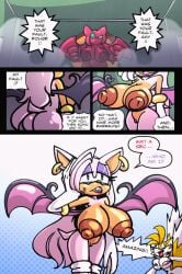 2_tails amy_rose animated anthro areola areola_slip ass bat big_areola big_breasts big_butt big_nipples breast_expansion breasts canid canine clothing comic dialogue duo ear_piercing ear_ring english_text eulipotyphlan expansion female fox fur fused fusion gender_change genitals gloves goo_creature goo_transformation group handwear hedgehog huge_breasts mammal miles_prower multi_tail multicolored_body multicolored_fur nipple_slip nipples nude nude_anthro nude_female piercing purple_wings pussy ring_piercing rouge_the_bat rule_63 sachasketchy sega slime sonic_(series) sonic_the_hedgehog_(series) speech_bubble tail tails tails_the_fox tailsko text transformation trio vulva wings yellow_body yellow_fur