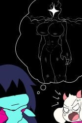 1boy 1boy1girl 1female 1femboy 1girls belly big_breasts breasts breasts breasts cleavage deltarune deltarune_chapter_1 deltarune_chapter_2 deltarune_chapter_4 enigi09 female female female_focus kris_(dark_world_form) kris_(deltarune) motion_lines naked naked_female nonbinary nonbinary_(lore) nude nude_female ralsei ralsei_(deltarune) ralsei_with_white_fur thinking titan_(deltarune) toby_fox undertale_(series)