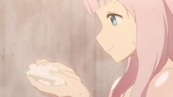 1080p 3girls ass blonde_female blonde_hair blue_eyes blush bouncing_breasts breast_frottage breast_press breasts brown_hair brunette female female/female female_focus female_only flashlight frottage fujiwara_chika hanging_breasts hayasaka_ai imminent_kiss kaguya-sama_wa_kokurasetai_~tensai-tachi_no_renai_zunousen~ lesbian_sex light multiple_girls nude nude_female pink_hair pink_hair_female red_eyes shinomiya_kaguya shower showering smoke sound tagme video voice_acted water yuri