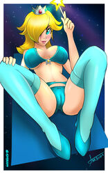 princess rosalina from mario (series) by adr-boom