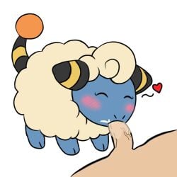 1:1 2025 blush bodily_fluids cum cum_in_mouth cum_inside duo faceless_character faceless_human faceless_male fellatio female feral feral_penetrated generation_2_pokemon genital_fluids genitals happy hooves human human_on_feral human_penetrating human_penetrating_feral interspecies male male/female mammal mareep nintendo oral oral_penetration penetration penile penis pokemon pokemon_(species) riolu_explorer sex simple_background tail zoophilia