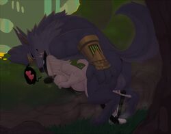 10s 2018 anthro armor ass balls breasts canine caprine cum cum_in_pussy cum_inflation cum_inside female furry gauntlets gloves heart hooves inflation kindred lamb_(league_of_legends) larger_male league_of_legends lumo male mammal mask pussy riot_games sex sheep size_difference smaller_female stomach_bulge straight testicles warwick wolf