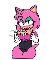 amy rose from sonic (series) by cheebsnsfw