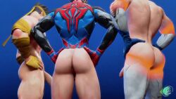 2025 3boys 3d 3d_animation big_ass big_penis blue_background bonoimma bouncing_balls bouncing_penis costume gay hand_on_waist human_torch human_torch_(marvel_rivals) iron_fist iron_fist_(marvel_rivals) johnny_storm male male_only marvel marvel_rivals mask masked masked_male muscles no_sound peter_parker shaking shaking_penis simple_background spider-man spider-man_(marvel_rivals) superhero superhero_costume tagme video