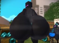 1boy 1girls 3d_animation anal animated ass ass_bigger_than_head big_ass black_skin blue_eyes blue_penis chest ender_pearl enderlady_(hbtheender) enderman erection farm female generator gigantic_ass hb_(hb_the_ender) hbtheender huge_ass larger_female male minecraft open_chest pearl penis pink_eyes smaller_male sound tagme tree video