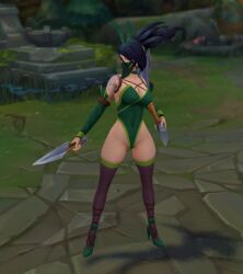 1girls abdomera akali female league_of_legends screenshot