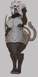 abs anthro athletic athletic_female humble_shark muscular muscular_female original panther tail thick_thighs