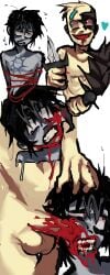 blood forced forced_oral forsaken forsaken_(roblox) gore guro john_doe john_doe_(forsaken) john_doe_(roblox) mad_dog68 roblox roblox_game robloxian two_time two_time_(forsaken)