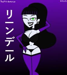 1girls 2025 artist_name ass atomickingboo big_ass big_breasts bikini black_hair black_hair_female breasts earrings elcorzo2001 english english_text female female_focus female_only hand_behind_head hand_on_head hand_on_hip huge_breasts japanese japanese_text light-skinned_female light_skin lindel_dollice_quilten mostly_nude mostly_nude_female nude nude_female oc original original_character pale-skinned_female pale_skin skull_earrings sleeved_gloves solo solo_female solo_focus stockings text the_besties_(atomickingboo) thick_thighs thighs white-skinned_female white_body white_skin