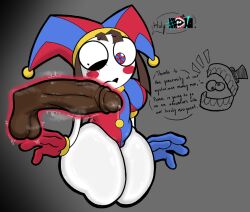 caine (the amazing digital circus) from glitch productions by fenceprodart