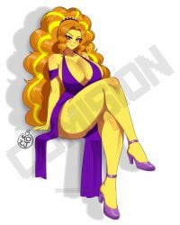 adagio_dazzle adagio_dazzle_(eg) big_ass big_breasts big_breasts big_butt big_thighs big_titties clothing commission curvaceous curvaceous_female curvaceous_figure curvy curvy_figure curvy_hips equestria_girls female female_focus female_only long_hair looking_at_viewer masterdestroyzj my_little_pony watermark yellow_hair yellow_skin