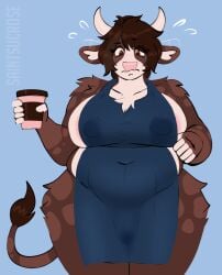 1girls bbw big_breasts breasts cleavage female huge_breasts overweight saintsucrose tagme thick_thighs wide_hips