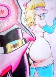 bodily_fluids cavemanon_studios cum cum_in_pussy cum_inside dinosaur duo ejaculation female genital_fluids hadrosaurid humanoid i_wani_hug_that_gator impregnation male male/female mia_moretti nude nude_female ornithischian ornithopod ovum parasaurolophus prehistoric_species reptile scalie sex sombraelhesejojo