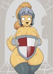 1girls amelia_steelheart breasts covering embarrassed female nude shield tagme the_simplifypm-verse usnarbit