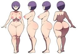 1girls 2025 2d 2d_(artwork) ai_generated ass big_ass big_breasts bubble_butt character_sheet curvy curvy_figure dat_ass female full_body game_freak large_breasts mullon multiple_views nintendo novelai nude pokemon pokemon_(anime) pokemon_(game) pokemon_bw pokemon_journeys reference_sheet shauntal_(pokemon) solo solo_focus standing thick_thighs voluptuous white_background