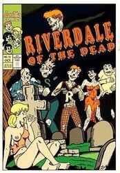 archie_andrews archie_comics betty_cooper blonde_hair breasts comic_cover jughead_jones zombie zugart