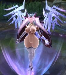 1girls abdomera chosen_of_the_wolf_series chosen_of_the_wolf_swain_prestige_edition female jericho_swain league_of_legends prestige_skin rule_63 screenshot