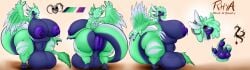 2_horns 3_fingers 3_toes 4_ears absurd_res animal_genitalia anthro anus areola ass avali avali_druid avian balls big_anus big_balls big_breasts big_butt big_hands big_sheath big_tail black_eyelids blue_claws breasts character_name claws color_swatch druid facial_piercing feather_hair feathered_wings feathers feet finger_claws fingers front_view genitals green_arms green_body green_ears green_feathers green_hair green_legs green_wings grey_horn gynomorph gynomorph_(lore) gynomorph_anthro hair hand_pawpads hi_res horn huge_anus huge_balls huge_breasts huge_butt huge_hands huge_sheath hyper hyper_balls hyper_genitalia intersex intersex_anthro lip_piercing lips magic_user magical_creature model_sheet multi_ear nightmare-arts nipple_piercing nipples nude nude_anthro nude_gynomorph pawpads piercing pseudo_hair puffy_anus purple_anus purple_areola purple_balls purple_body purple_breasts purple_feathers purple_lips purple_nipples purple_pawpads purple_sheath rear_view red_sclera rhya_(wyldfyrteam) shaded sheath side_view simple_background solo tail tan_background text thick_fingers toes tribal_spellcaster vein veiny_balls white_body white_feathers white_inner_ear white_wings wings