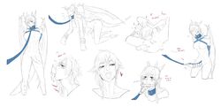 1futa 1girls armbinder bondage cum cunnilingus dragon ensefoo female femdom futa_on_female futanari futasub human intersex leash leashed_genitals monochrome penis restrained ruby_rose rwby tail weiss_schnee wings