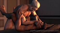 2boys 3d 3d_animation anal anal_sex animated animation beard bed bedroom bouncing_hair chest_hair erect erect_cock erect_dick erect_penis erection fuck fucked fucking fully_naked fully_naked_male fully_nude fully_nude_male gabriel_reyes gay_sex gw_stuff hairy_chest hand_on_face in_bed in_the_bed looking_at_another looking_at_partner male/male male_only moustache naked naked_male nude nude_male overwatch penetration reaper reinhardt sex