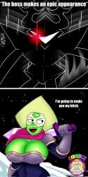 peridot (steven universe) from deltarune by zaicomaster14