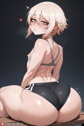 1boy 1femboy ai ai_art ai_generated artist_name ass ass_bigger_than_head ass_focus ass_up bent_forward bent_over bent_over_desk big_ass black_hair breath_cloud curvy curvy_figure curvy_male dress_pants eyeliner fat_ass femboy femboy_focus femboy_only fit_male flirtaku g_string gym gym_clothes gym_uniform hips_wider_than_shoulders huge_ass jacket looking_at_viewer male male_focus male_only patreon_username presenting_ass presenting_hindquarters ripped_clothing ripped_pants ruined_clothes school_chair school_desk school_jacket school_uniform schoolboy sissy skimpy_underwear slacks solo solo_femboy solo_focus solo_male spread_legs sweaty_ass sweaty_face sweaty_skin talking_to_viewer thick_ass thick_thighs thong tight_clothing yellow_eyes