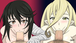 2boys 2girls :>= magilou_(tales) padm penis tales_of_(series) tales_of_berseria velvet_crowe