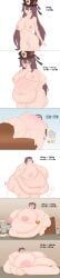 1female 1females 1girls bbw brown_hair brown_hair_female chubby chubby_female comic double_belly fat fat_female fat_girl female female_focus female_only genshin_impact hu_tao_(genshin_impact) light-skinned_female light_skin liyue_girls mihoyo mihoyo_technology_(shanghai)_co._ltd. obese obese_female overweight overweight_female solo solo_female solo_focus weight_gain weight_gain_female