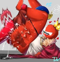 1boy 1girls 44waa29304 artist_name artist_signature balls balls_deep ballsack bodily_fluids countryhumans countryhumans_girl crown female female/male female_penetrated genital_fluids genitals heart hearts_around_head liechtenstein_(countryhumans) male male/female male_penetrating male_penetrating_female pussy red_ass red_balls red_body red_penis red_skin sex switzerland_(countryhumans) tears tears_in_eyes testicles vagina vaginal_penetration vaginal_penetration vaginal_sex