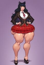 ai_generated bimbo blake_belladonna ptriot_arc rwby