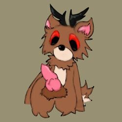 99_nights_in_the_forest animal_genitals animal_penis heat in_heat looking_at_cock roblox roblox_game the_deer wendigo