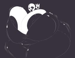 fem gaster from deltarune by voctopie
