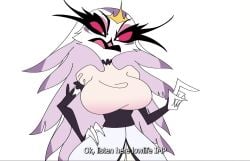 animal_genitalia animated annoyed anthro balls bed belly belly_inflation big_breasts blitzo_(helluva_boss) bodily_fluids breasts claws cloaca clothing cuckold cum cum_inside duo feathers female female_penetrated furniture genital_fluids genitals goetia hair hellaverse helluva_boss hooves horn humanoid imp impregnation infidelity inflation inflation interspecies lying male male/female moan multicolored_body nipples nude on_bed on_side ottotopus penetration penis pink_nipples purple_hair raised_leg red_body red_eyes red_penis red_skin sex size_difference sound sound_effects stella_(helluva_boss) stolas_(helluva_boss) stomach_bulge tagme text thick_thighs vaginal_penetration vein veiny_penis video video white_body white_eyes yellow_sclera