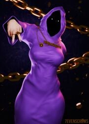 1girls 3d 3d_(artwork) 7evenscrews big_breasts blender breasts curvy curvy_figure faceless_character faceless_female female gold_(metal) gold_jewelry hood jewelry meme nipple_bulge pose posing purple_nails ring shadow_wizard_money_gang solo solo_female thick_thighs tight_clothing wizard wizard_robe