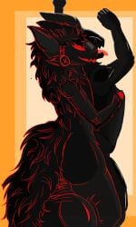 006_(mr_conductor) alyx_(alyxtheprotogen) anal anal_sex anthro balls big_balls big_penis black_body black_fur digital_drawing_(artwork) digital_media_(artwork) duo from_behind_position fur genitals glowing glowing_genitalia glowing_penis hi_res huge_balls huge_cock hyper hyper_balls hyper_genitalia hyper_penis machine male male/male male_penetrating mr_conductor_(artist) nude penetration penis protogen red_body red_fur sex simple_background tail