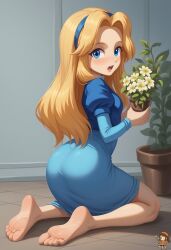 1girls ai_assisted ai_generated artist_logo artist_name artist_signature artist_upload ass barefoot blonde_female blonde_hair blue_eyes blush blushing_female butt clothed clothed_female dress feet feet_focus female foot_fetish foot_focus human human_female maria_robotnik sega self_upload sinandsketch soles soles_feet soles_female soles_fetish soles_focus solo solo_female solo_focus sonic_(series) sonic_adventure_2 sonic_the_hedgehog_(series) tight_clothing tight_dress