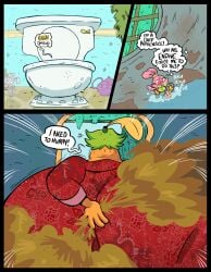 2025 ass ass_focus big_ass big_butt bubble_ass bubble_butt butt_focus cartoon_network chowder chowder_(series) cleaning_tool dumptruck_ass dumptruck_butt endive fart fart_cloud fat_ass fat_butt green_hair happypokeyboy high_resolution highres holding_in_fart hyper hyper_ass hyper_butt orange_body orange_skin panini pink_body plump plump_ass plump_butt plump_thighs running teapot text text_bubble thick_butt thick_thighs thought_bubble toilet wide_ass wide_hips wide_thighs